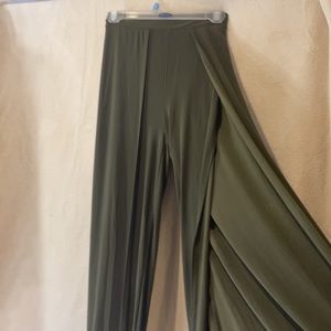 Forever 21 Olive green flowy pants